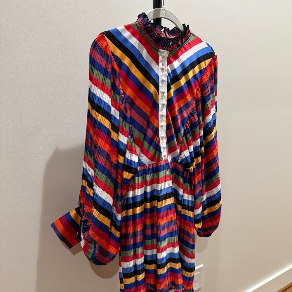 NWT Elliatt Sodality Multicolor Striped Dress - Picture 4 of 10